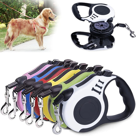 3m And 5m Durable Dog Leash Automatic Retractable